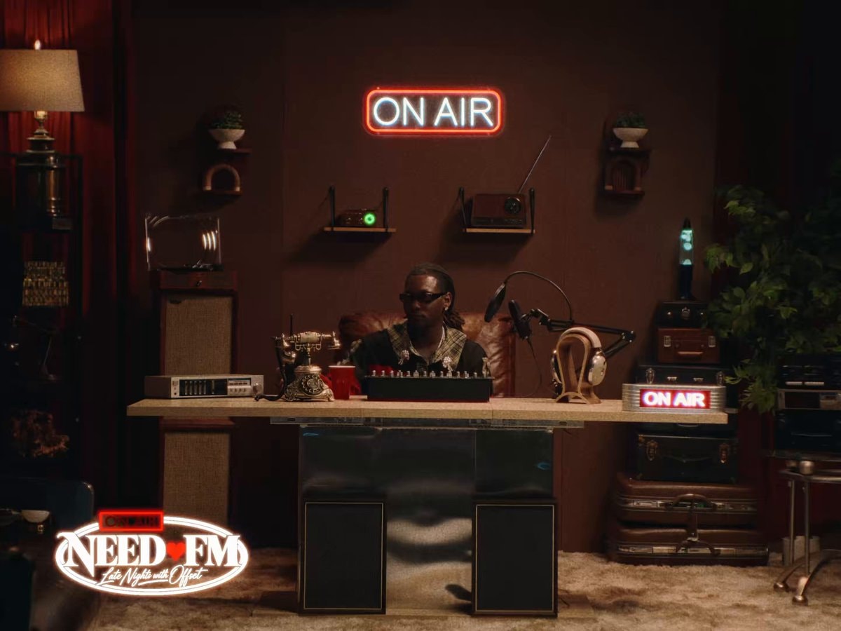 Offset NEED FM launch with Jordyn Lucas