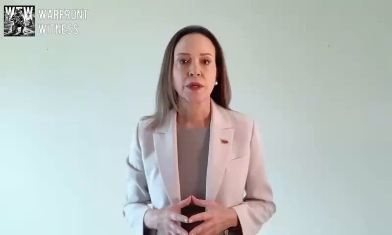 María Corina Machado on Venezuela's reconstruction María Corina Machado on Venezuela's reconstruction