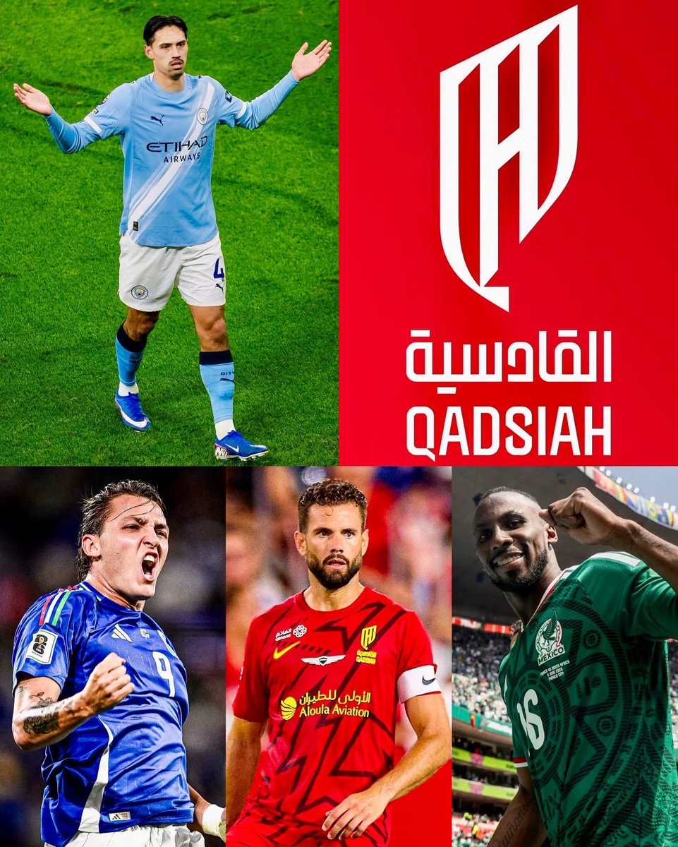 Al-Qadsiah squad with Tijani Reijnders