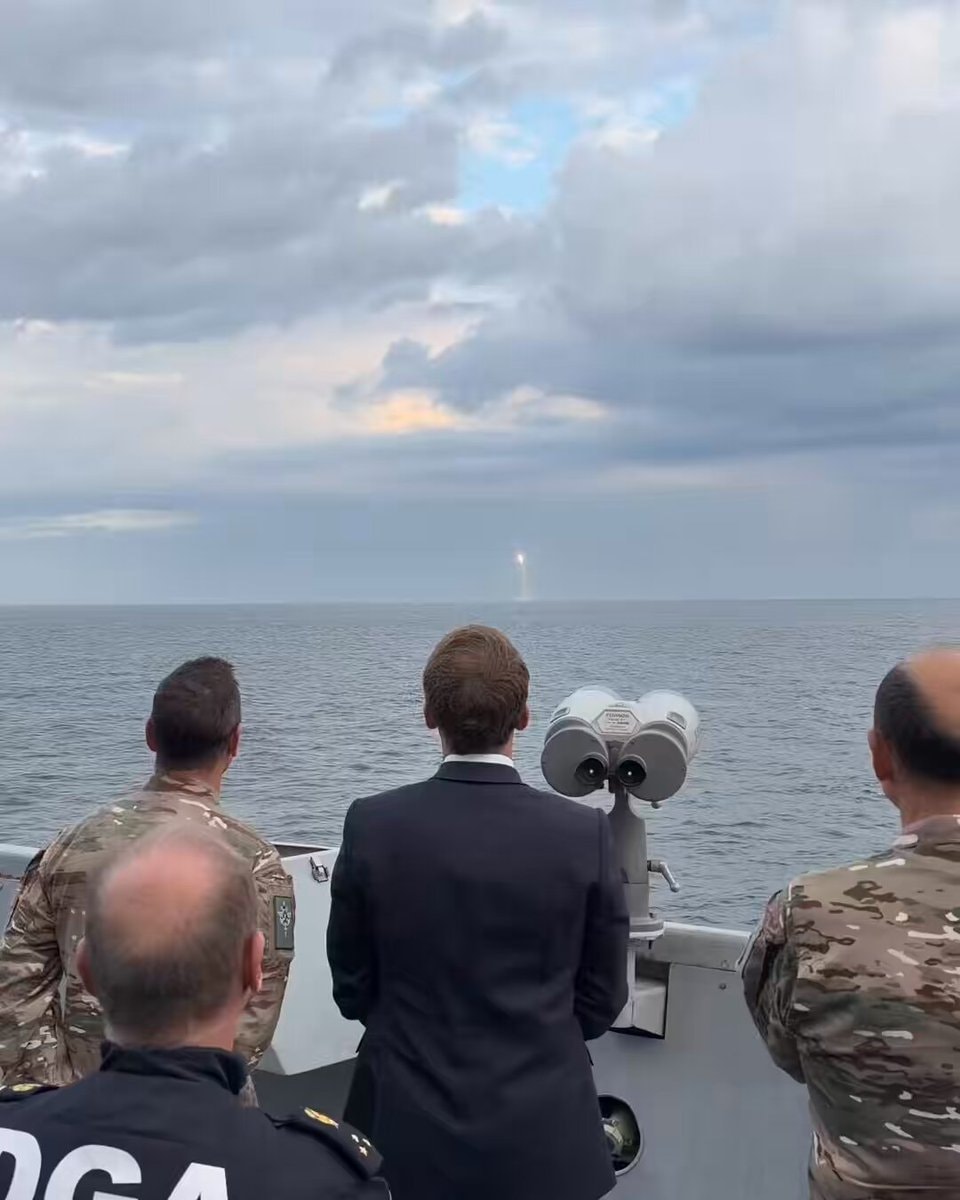 France M51.3 missile first test launch
