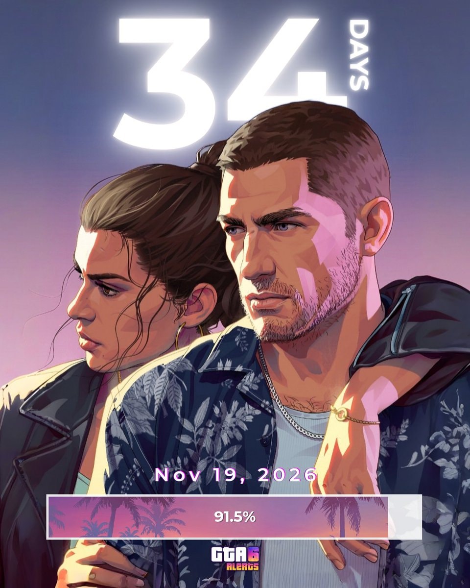 GTA 6 release countdown