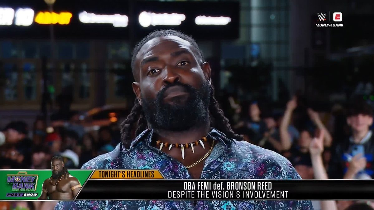 Oba Femi Tribal Chief moment