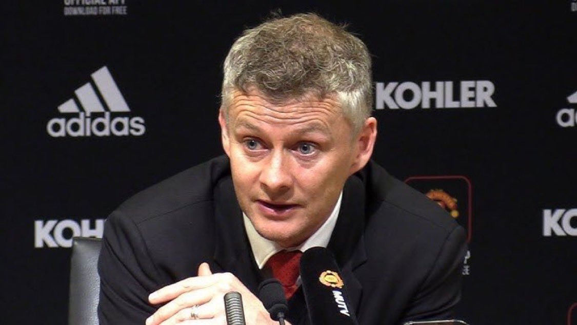 Ole Gunnar Solskjaer Manchester United press conference