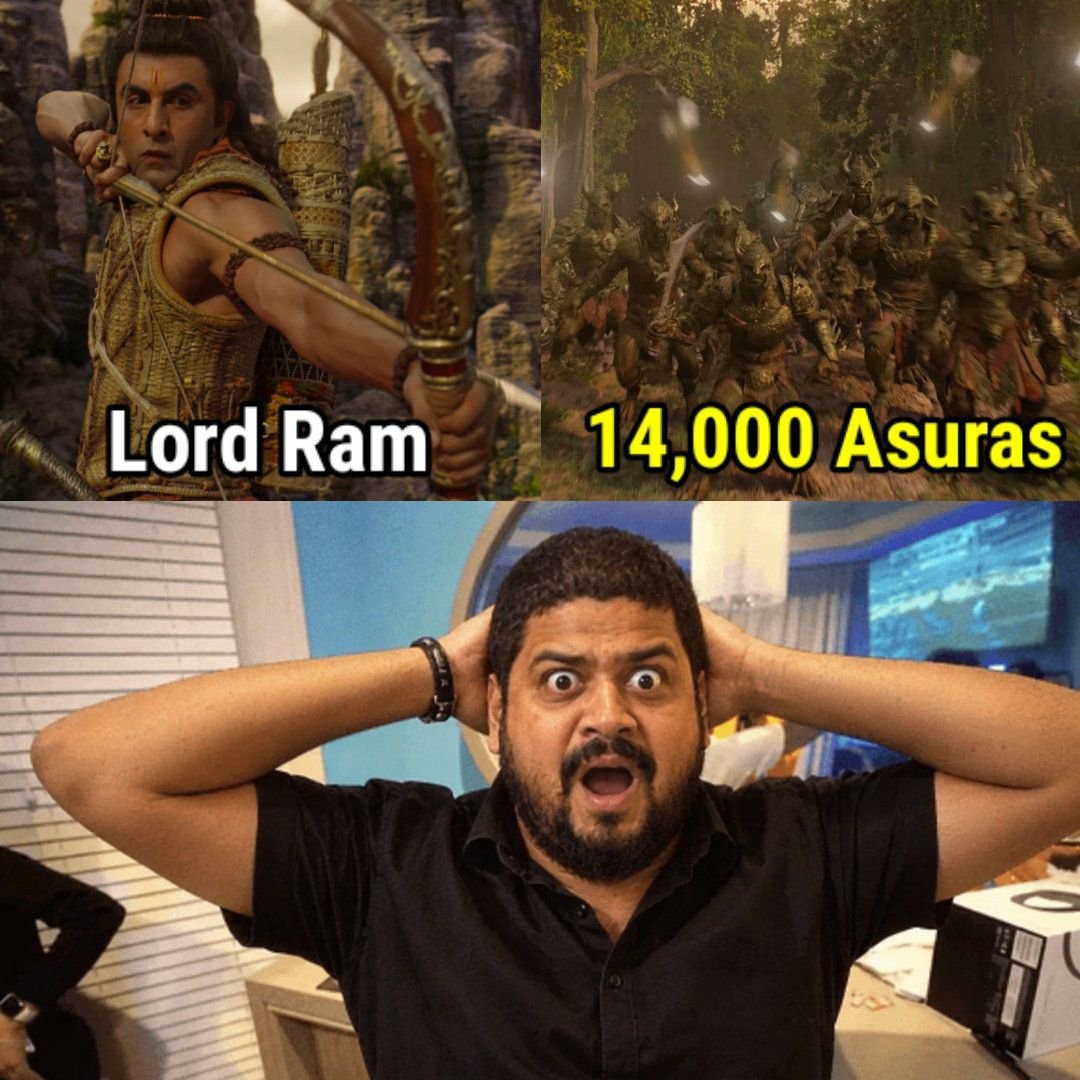 Lord Ram and 14,000 Asuras
