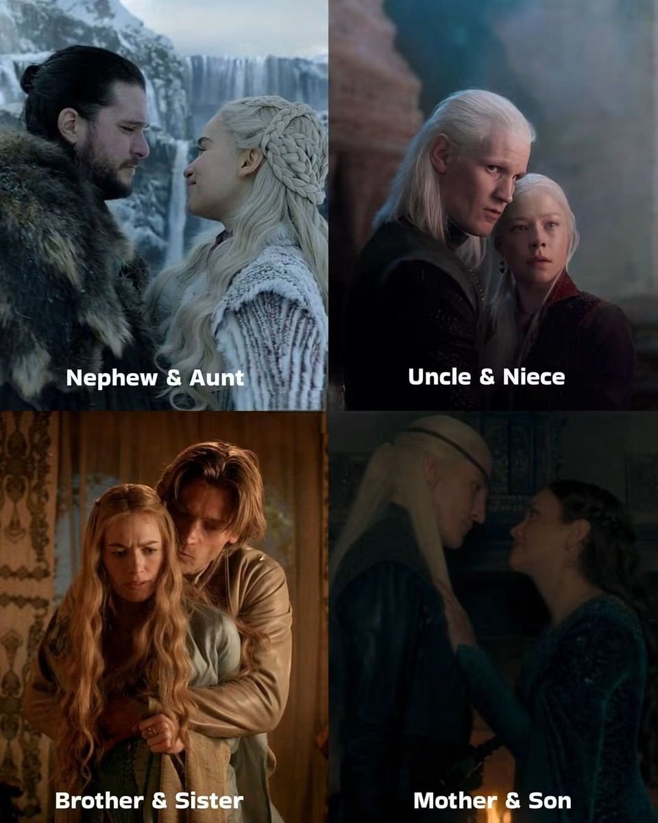 Game of Thrones family grid