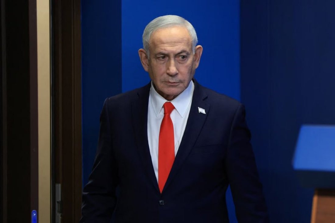 Benjamin Netanyahu on aviation incident
