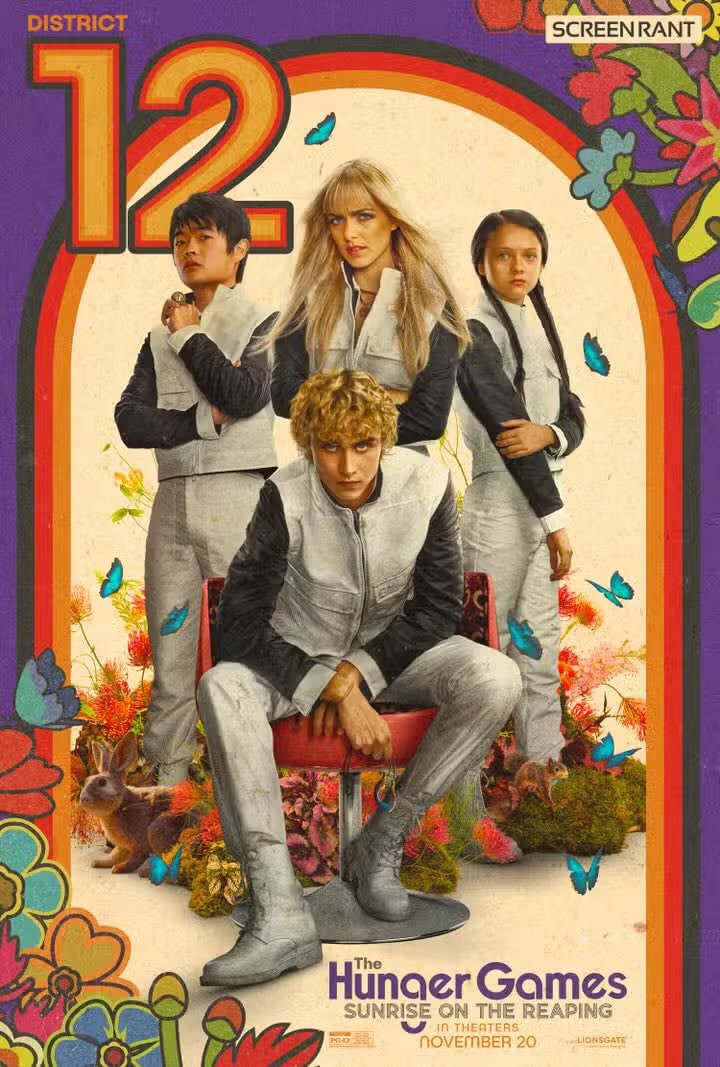 THE HUNGER GAMES: SUNRISE ON THE REAPING poster