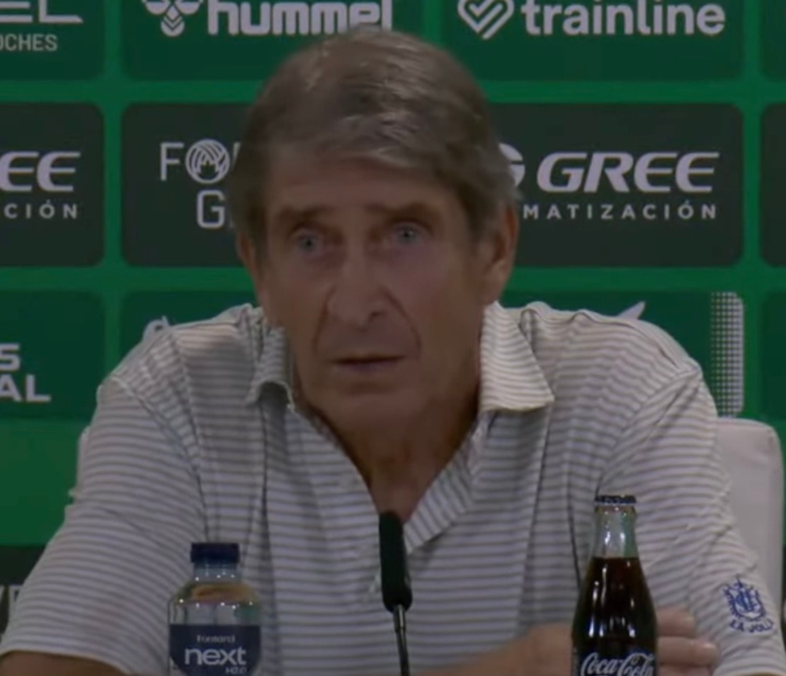 Manuel Pellegrini on Barça goal Manuel Pellegrini on Barça goal
