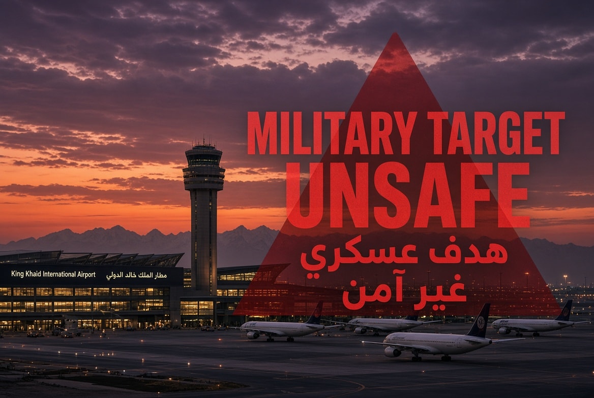 Ansar Allah warning on Riyadh airport