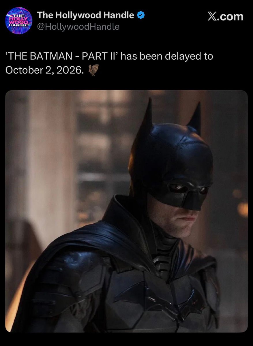 The Batman 2 release date update