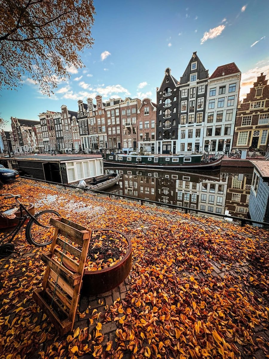 autumn in Amsterdam Netherlands