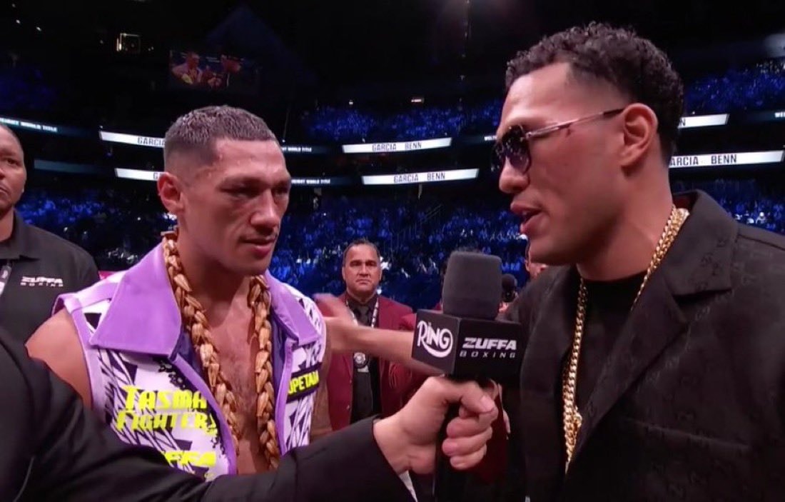 David Benavidez Jai Opetia fight