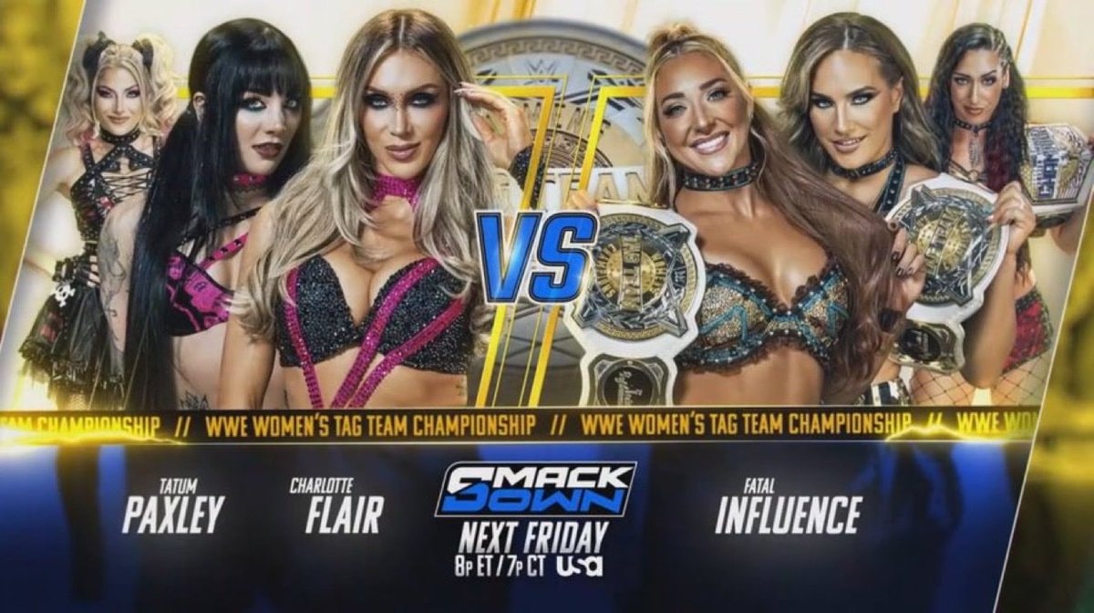 WWE Women's Tag Team Championship Fatal Influence