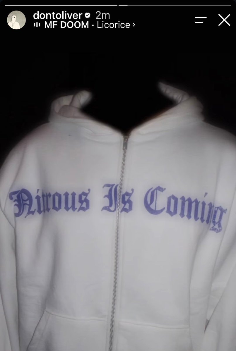 Don Toliver Nitrous announcement (photo 2 of 2)