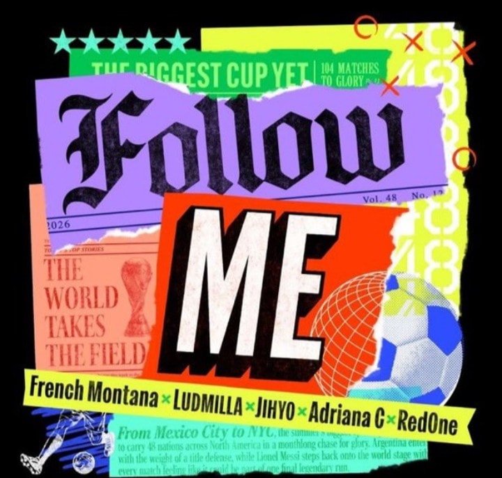 French Montana Jihyo Follow Me FIFA World Cup song