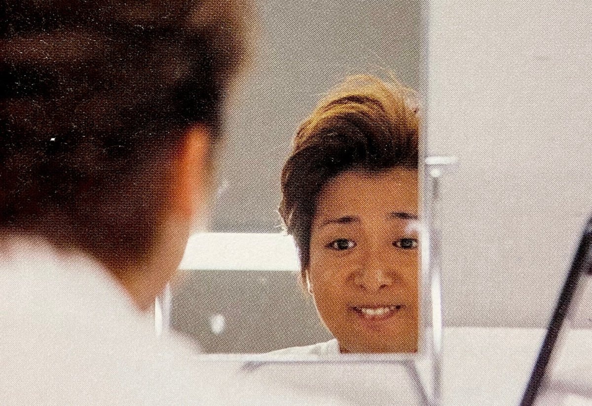 Arashi sitting relaxed in chair (photo 3 of 3)