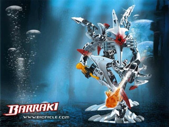 BARRAKI Bionicle underwater scene