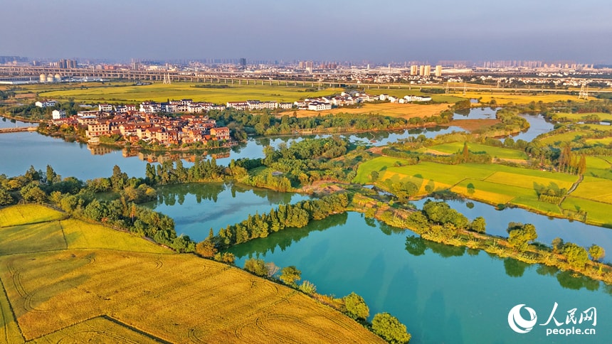 Tanshang rice fields in Nanchang County