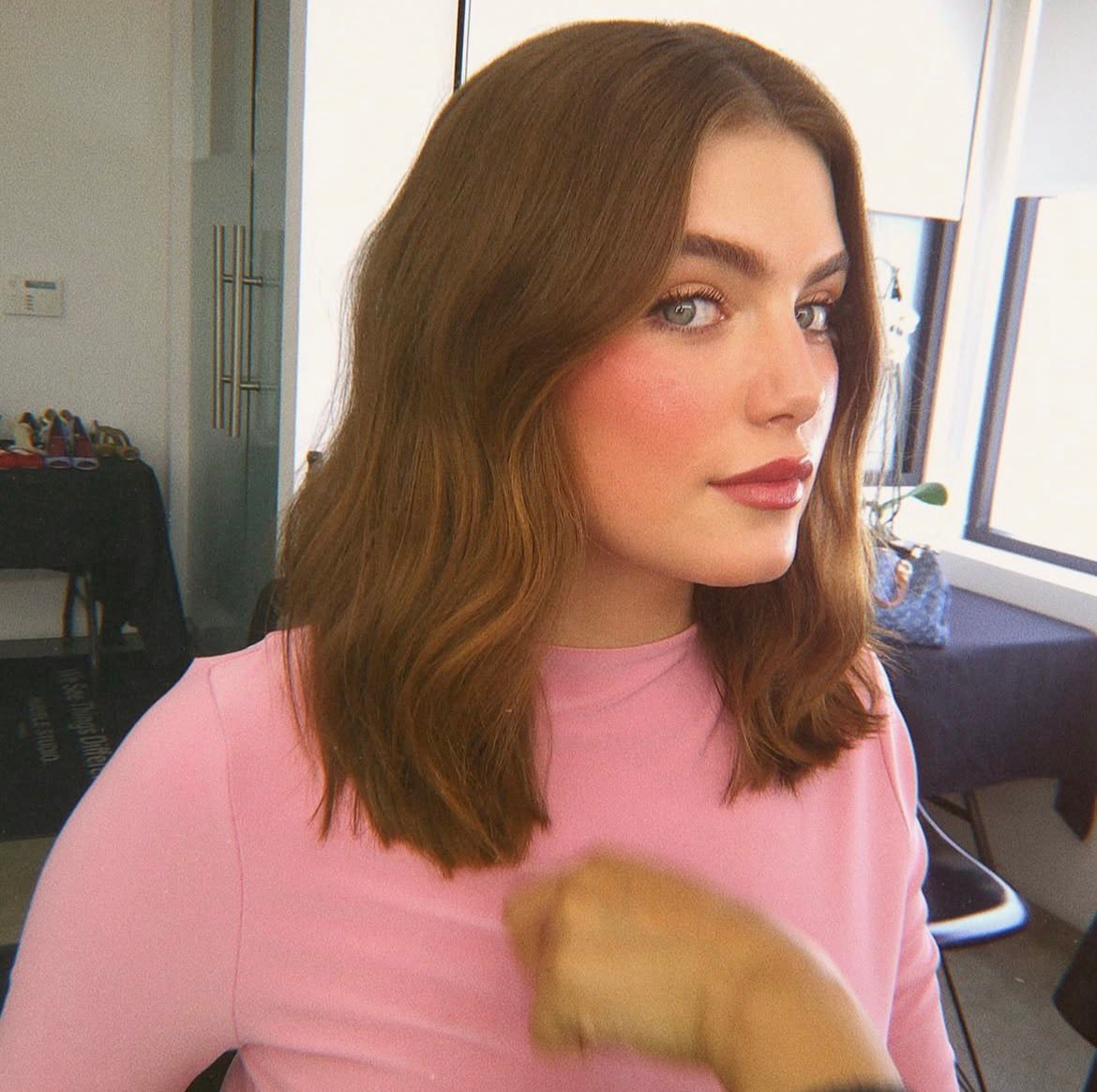 Ella Bright Rare Beauty BTS (photo 3 of 3)