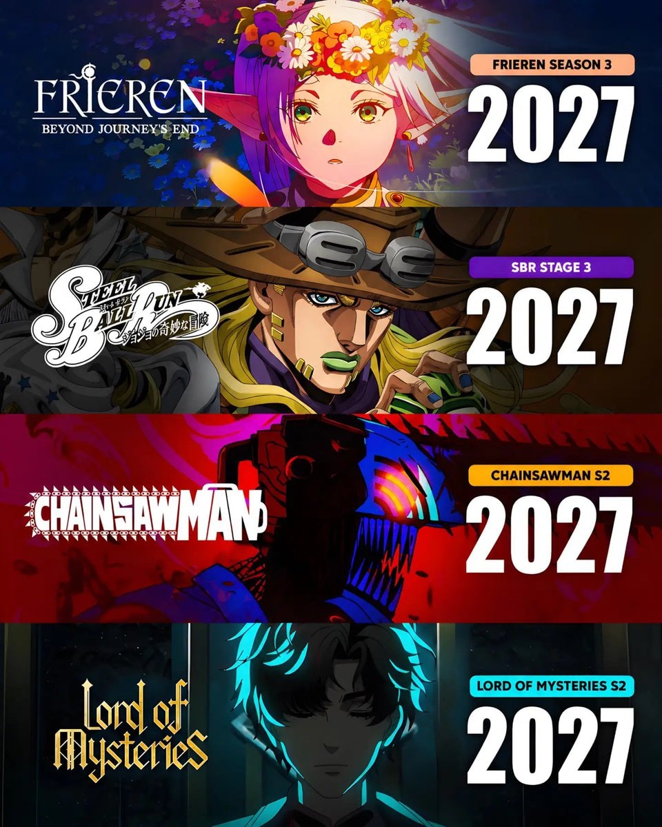2027 anime lineup