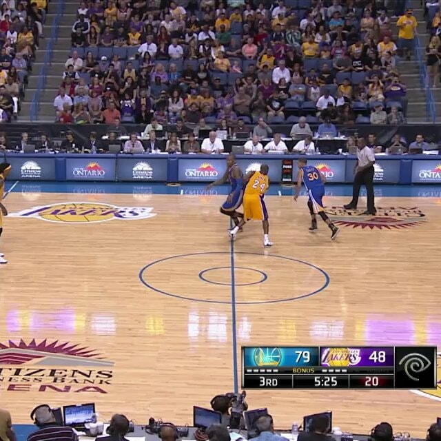 Kobe Bryant Steph Curry Lakers Warriors
