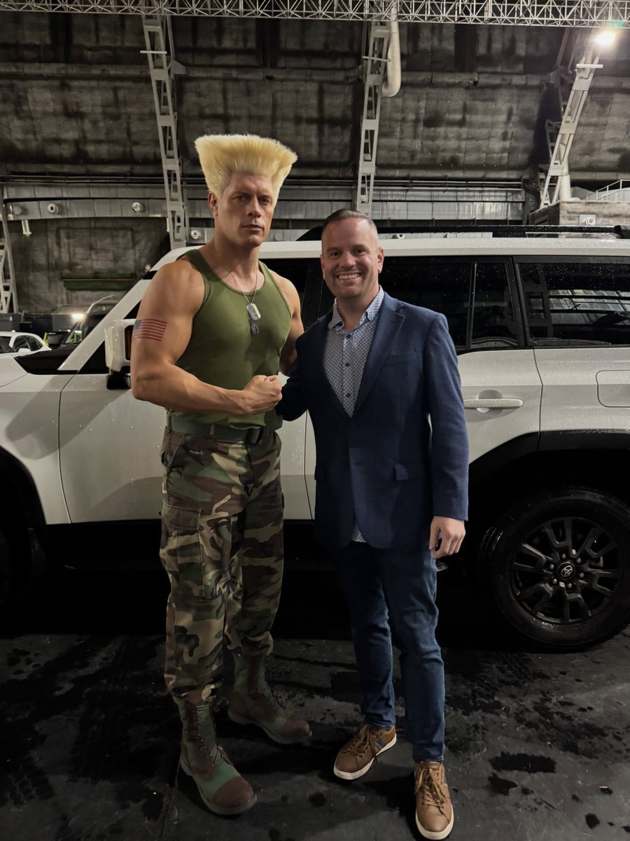 Cody Rhodes as Guile in STREET FIGHTER