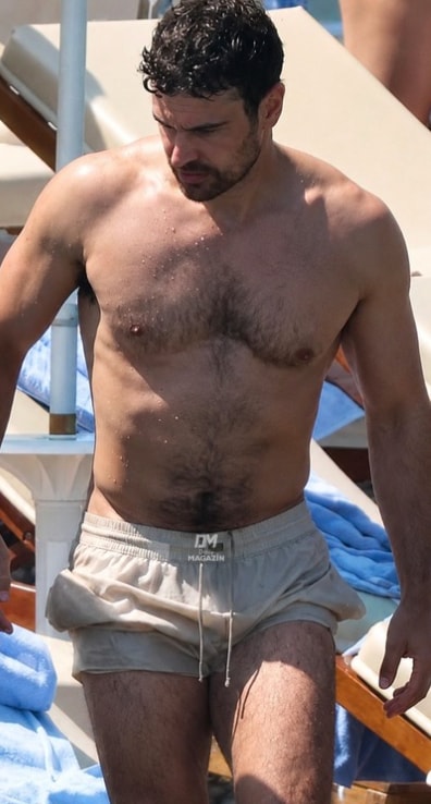 Theo James Sicily beach (photo 1 of 2)