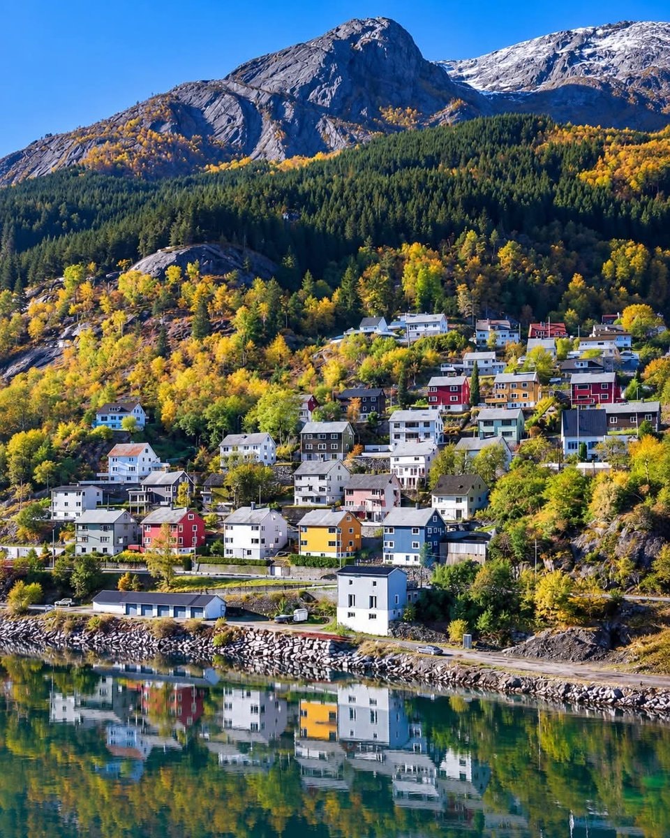 Odda Norway landscape Odda Norway landscape