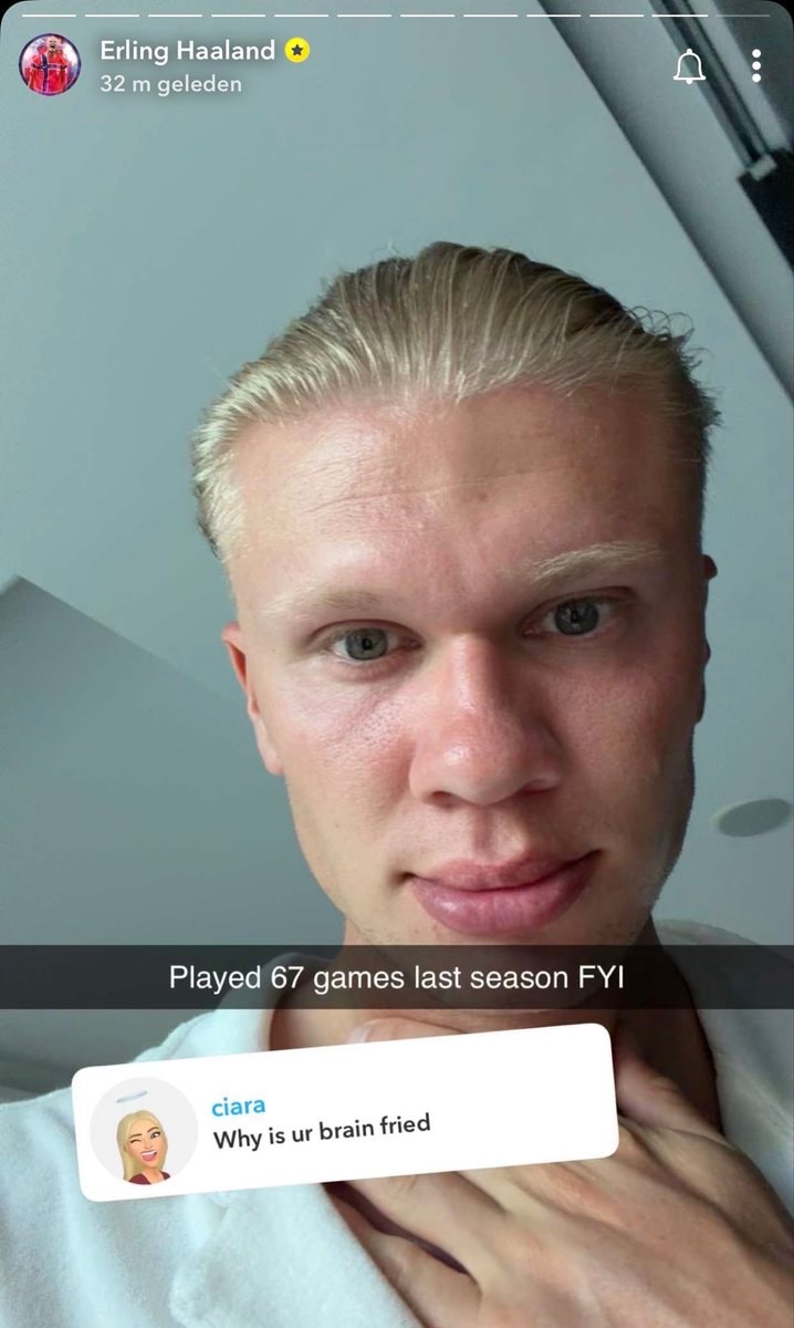 Erling Haaland joins Snapchat Erling Haaland joins Snapchat