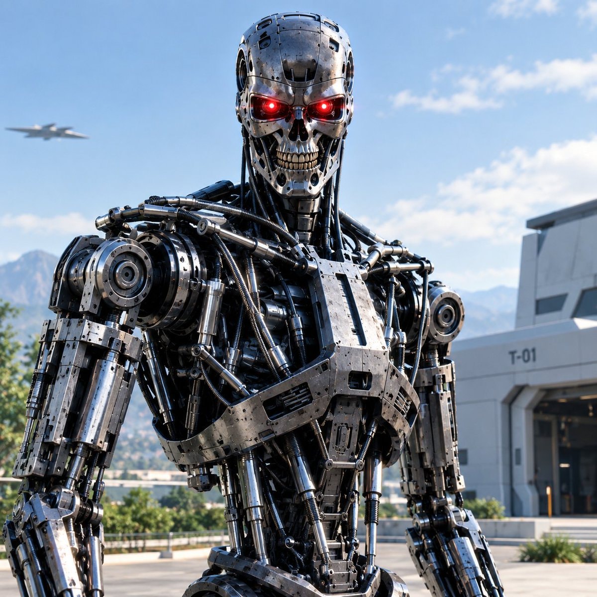 SKYNET AI merger concept (photo 2 of 2)