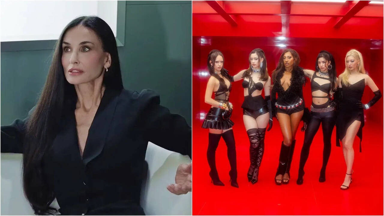 Demi Moore Turns Fashion Advisor For KATSEYE In Animal MV Ahead Of WILD EP  Release - Watch Her Surprise Cameo | Times Now