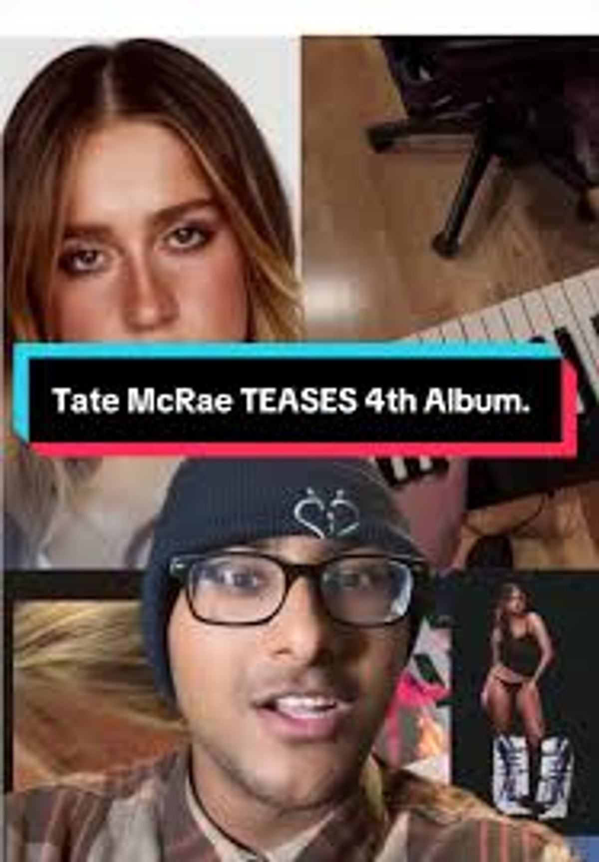 Tate McRae TEASES 4th Album. Tate McRae posts some photos of herself in the  studio working on new music. She’s exciting fans as she teases her possible  fourth album. After Tate’s breakup with THE KID ...