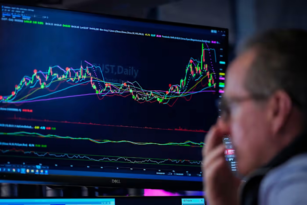 US stocks rally near a record as falling oil prices ease Wall Street's worries about inflation