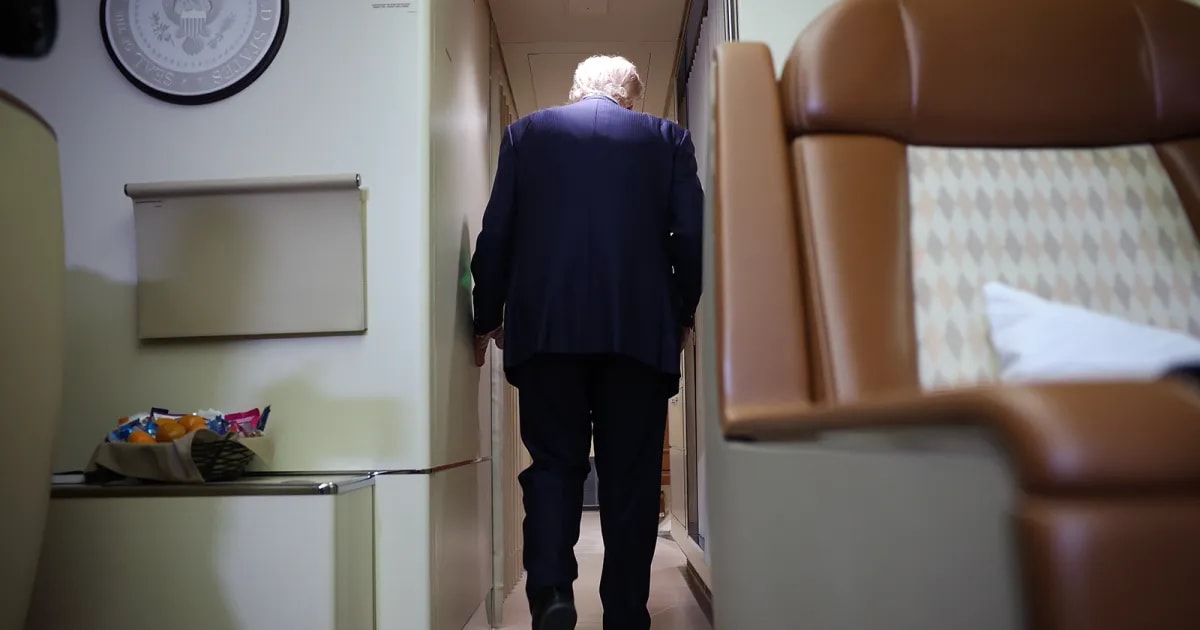 Trump secretly swapped planes at NATO summit due to security threat