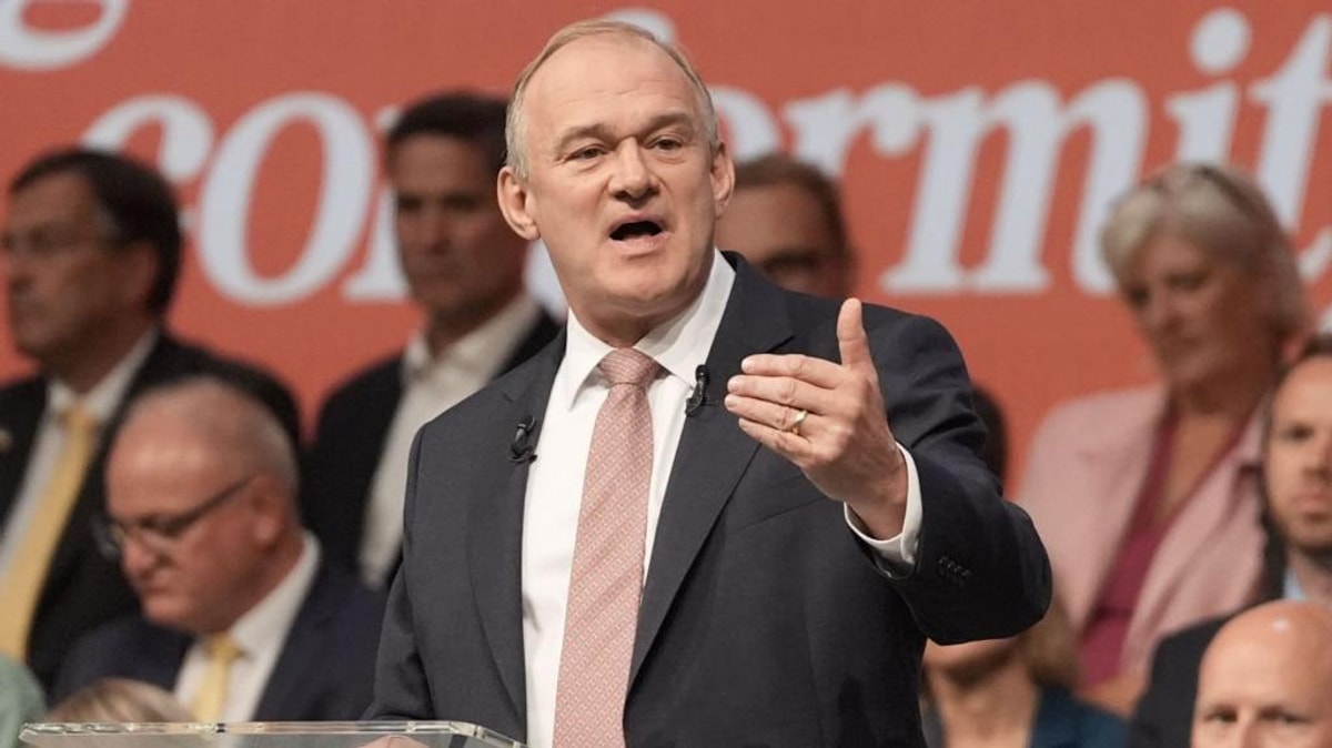 Ed Davey says Lib Dems would cut income tax - follow live