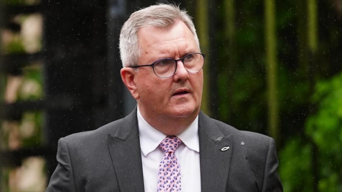 Jeffrey Donaldson: Former DUP leader sentenced to 15 years in prison for child sex abuse