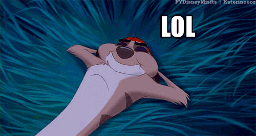 relaxed timon meme