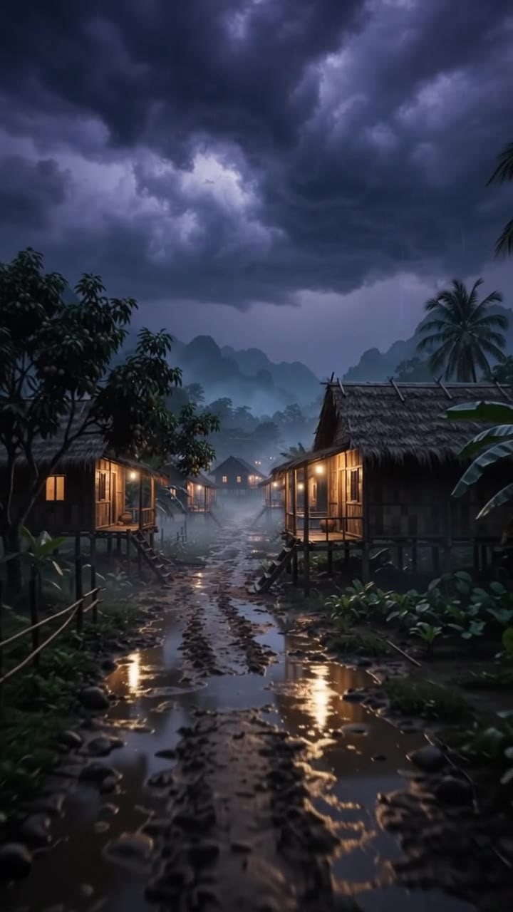 This Storm Over Vietnam Will Give You Chills 🌩️😱