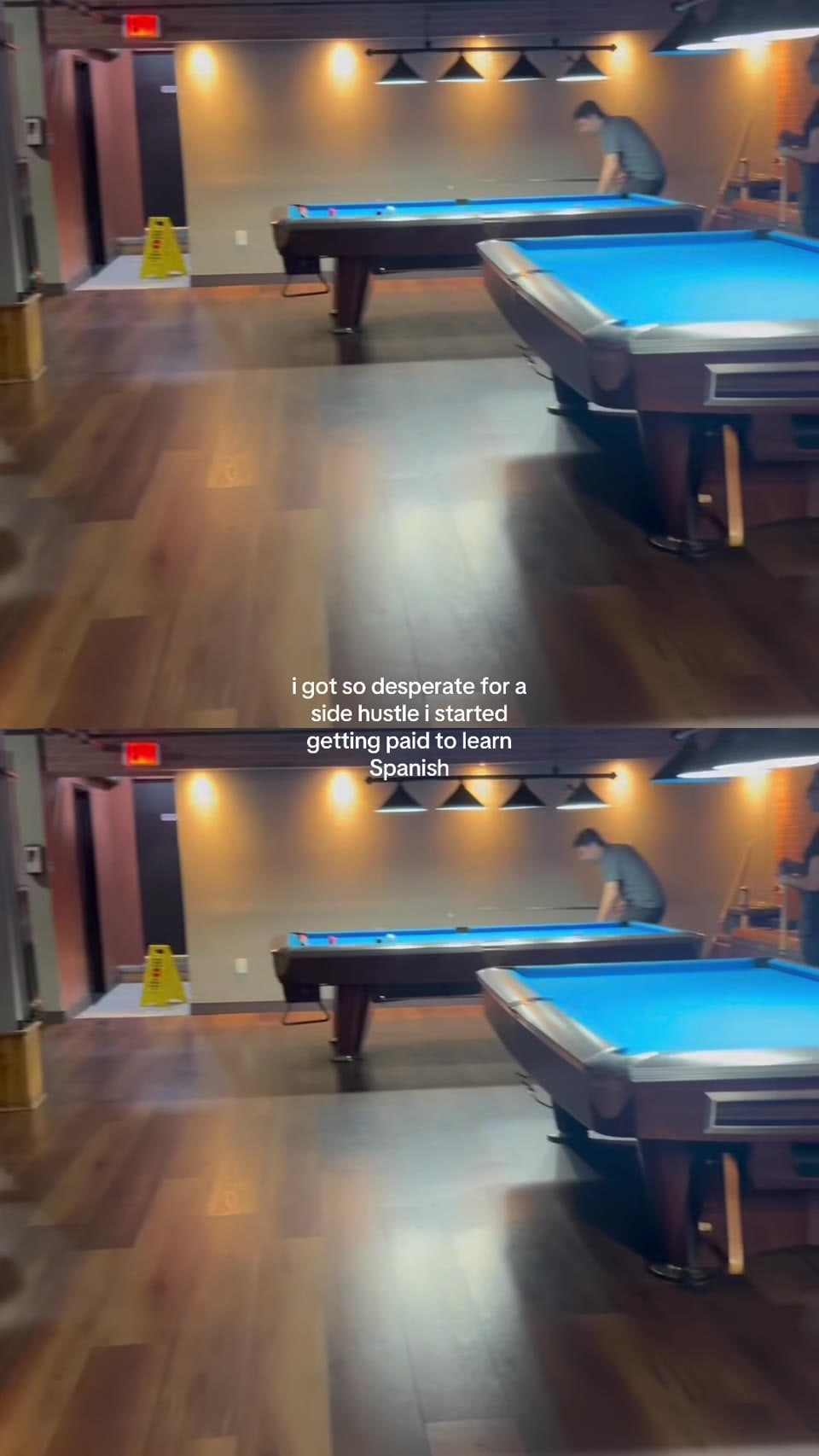 ✨ A beautiful place, a perfect table, and a few good shots. 🎱🖤