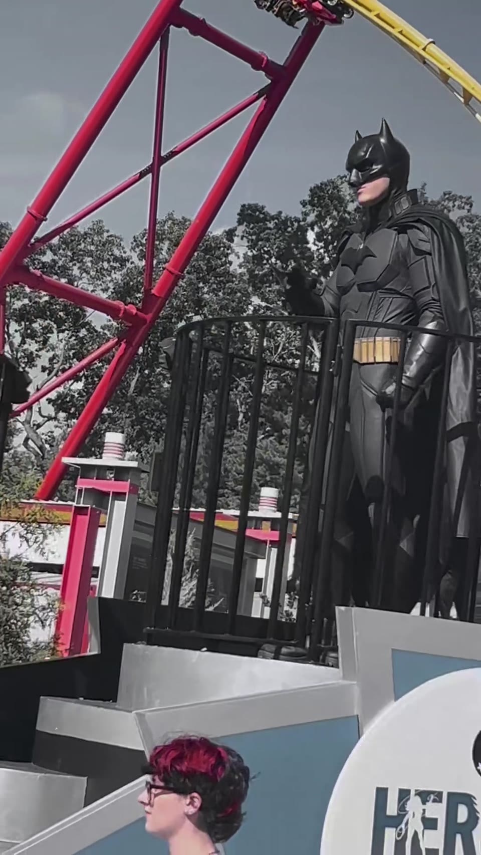 Superman, wonderwomen and bat man ✨🎢