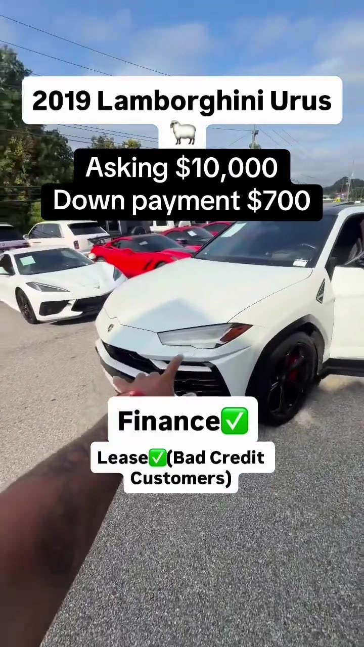 LAMBO URUS AVAILABLE FOR SALE $10,000