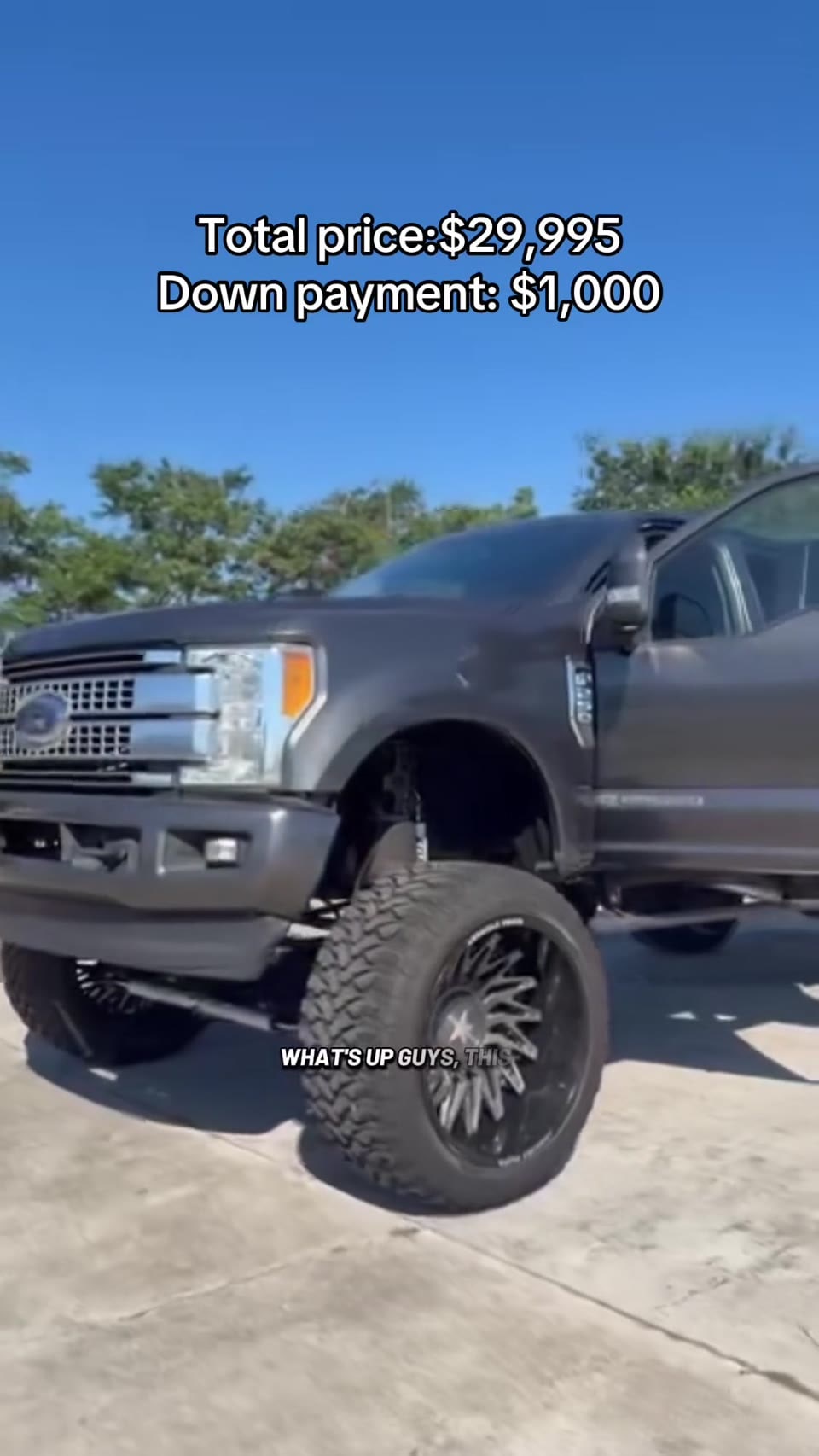 2017 FORD F-250 TRUCK FOR SALE