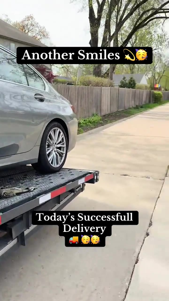 BMW DELIVERY SAFELY TO OUR ONLINE CUSTOMER DOORSTEP