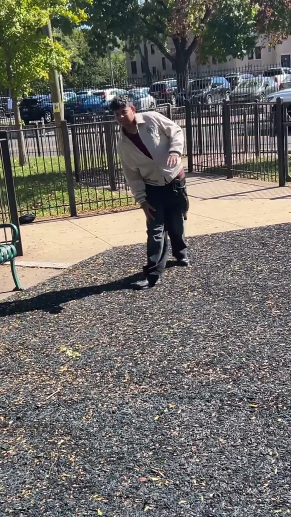 Funny way to walk