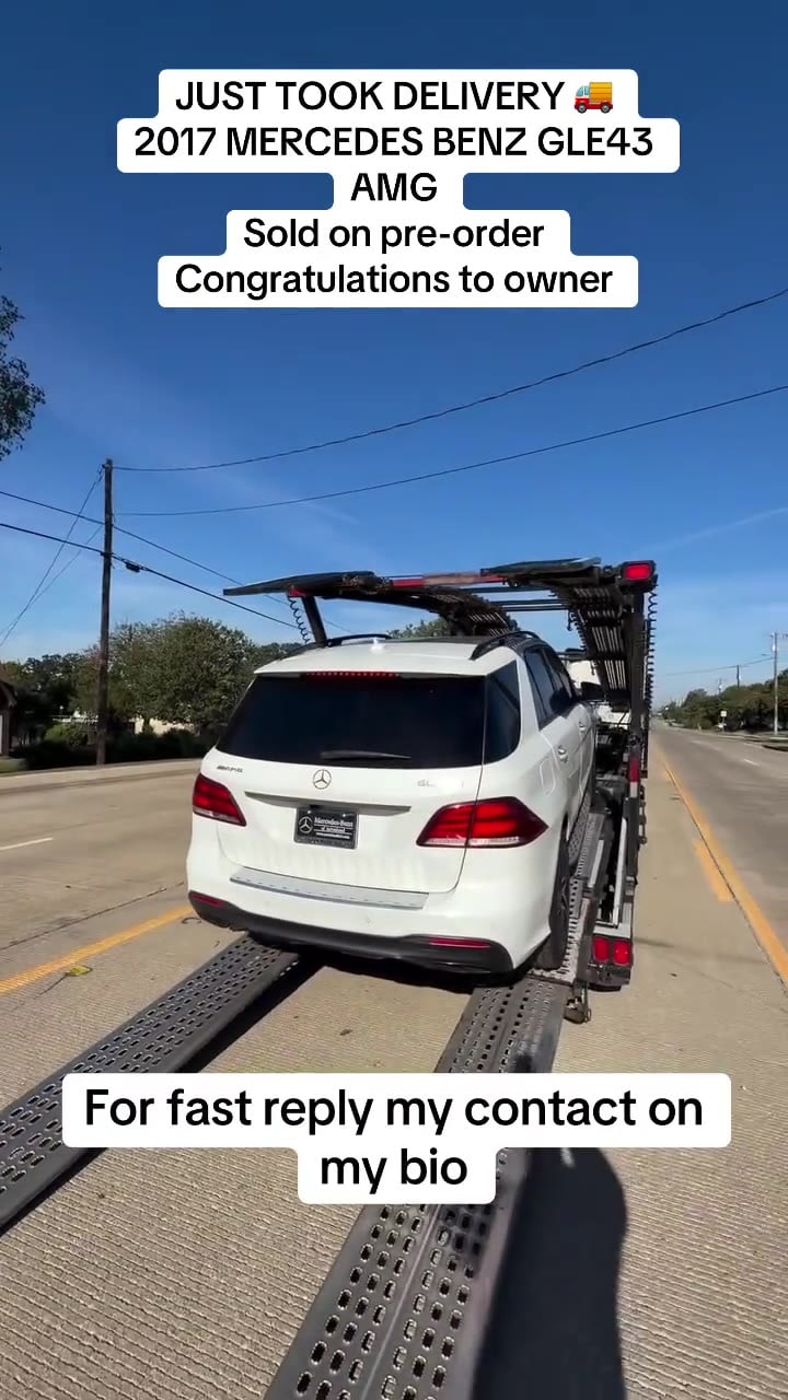 2017 Mercedes Benz sold on pre-order